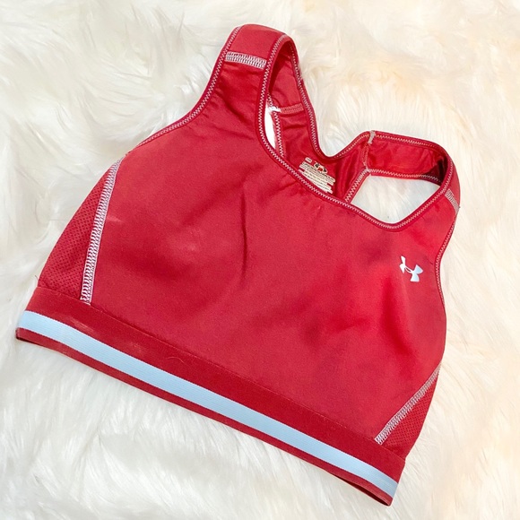 under armour sports bra with back closure